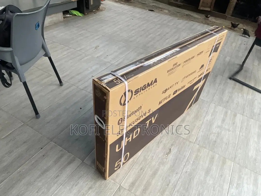 Sigma 50′′ Uhd Smart Tv Frameless Edition