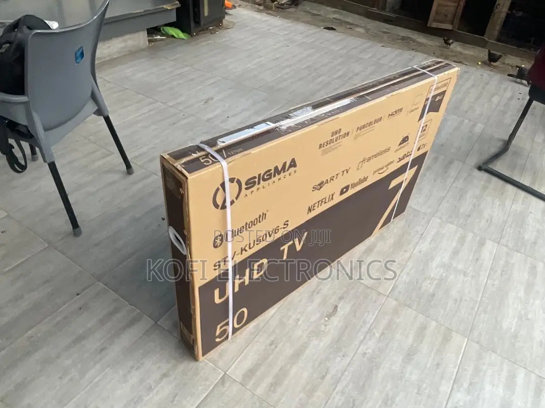 Sigma 50′′ Uhd Smart Tv Frameless Edition