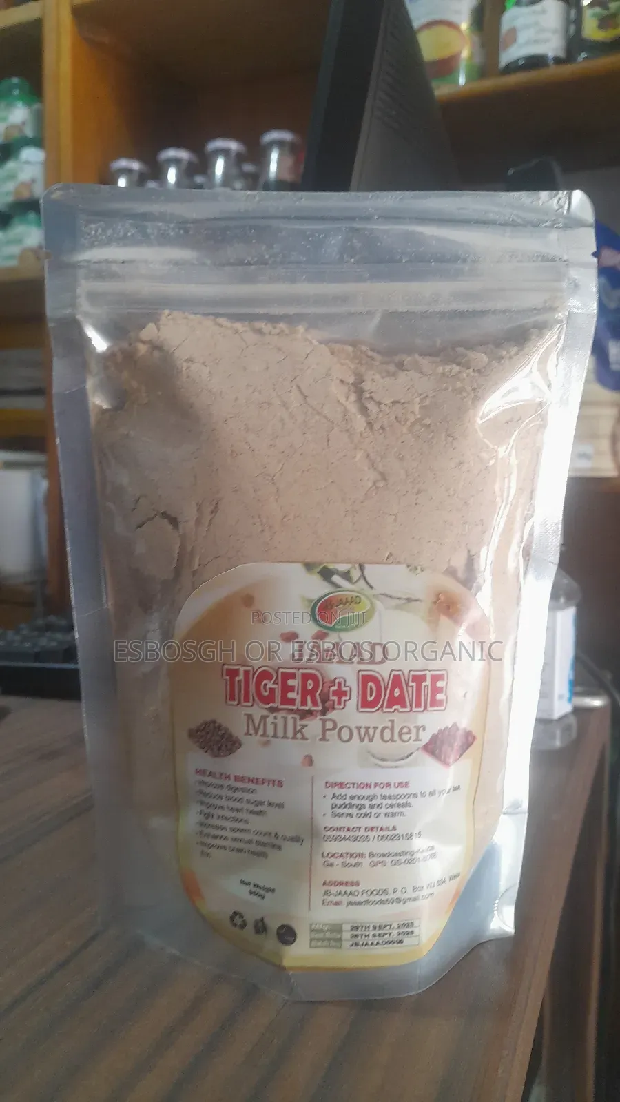 Tigernut +Date Milk Powder