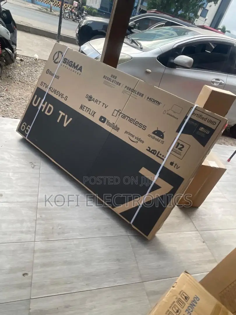 Sigma 65′′ Uhd Smart Tv Frameless Design
