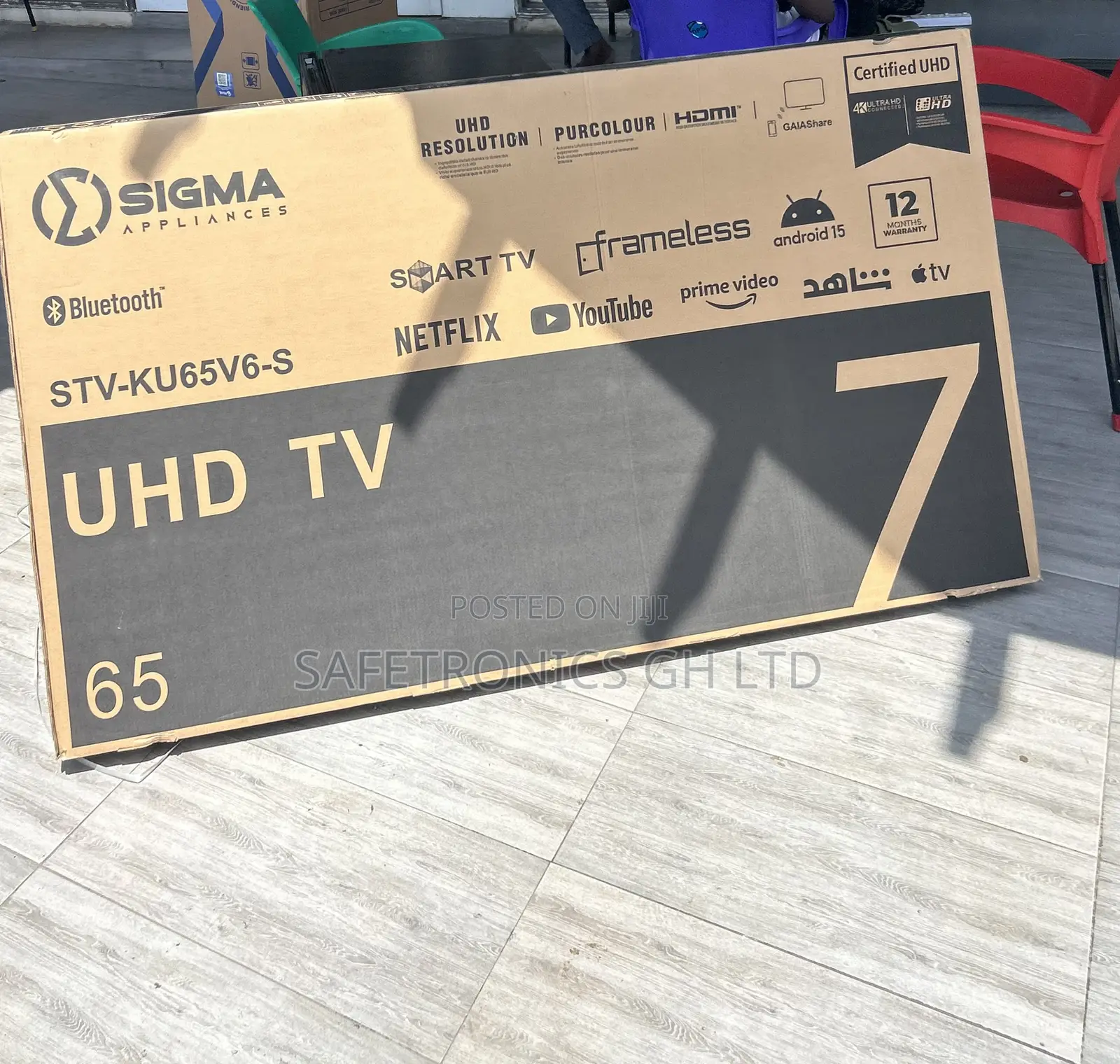 Order Ultra 65 Inch Sigma Led Smart Digital Satellite Tv