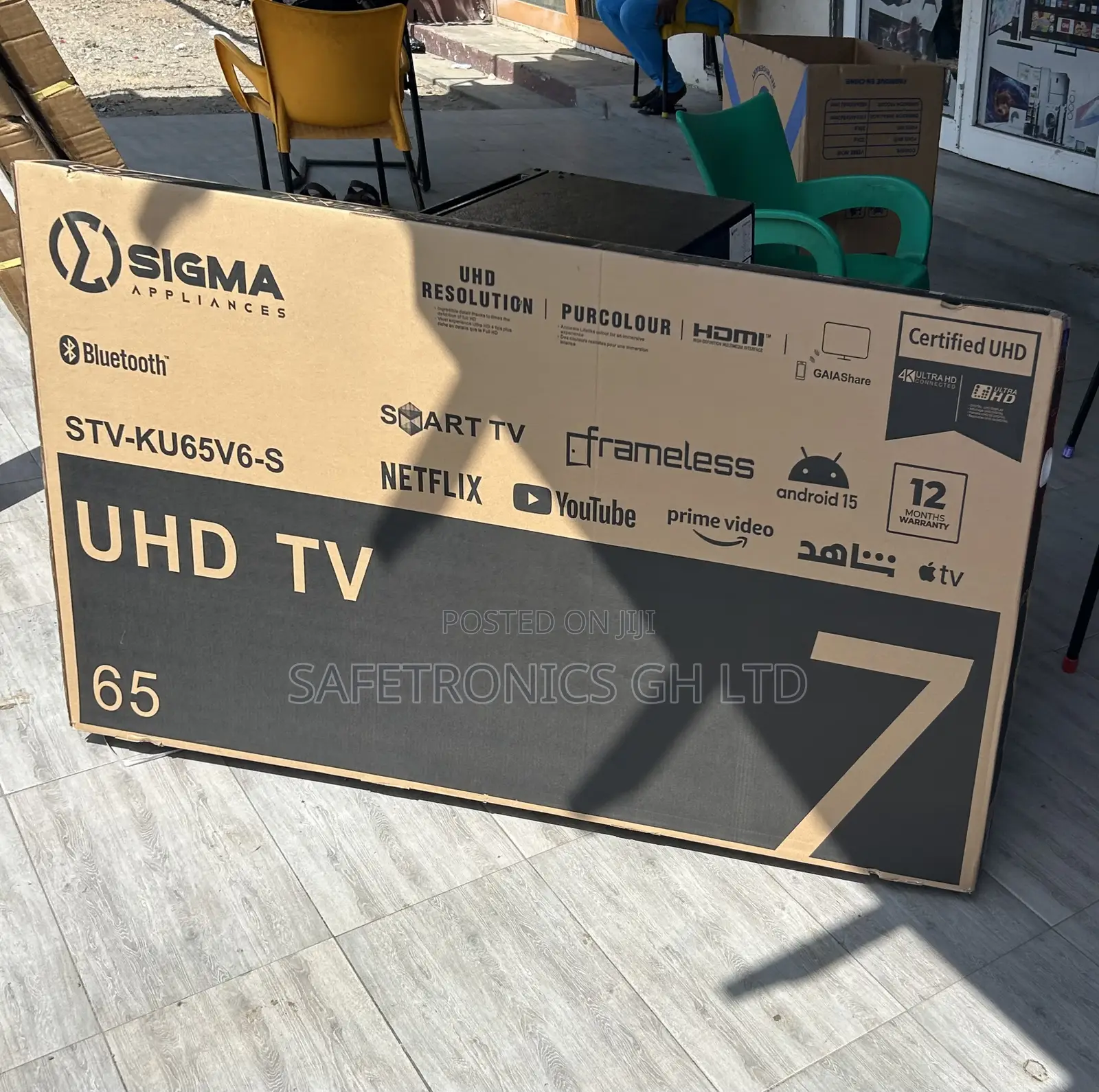 Order Ultra 65 Inch Sigma Led Smart Digital Satellite Tv