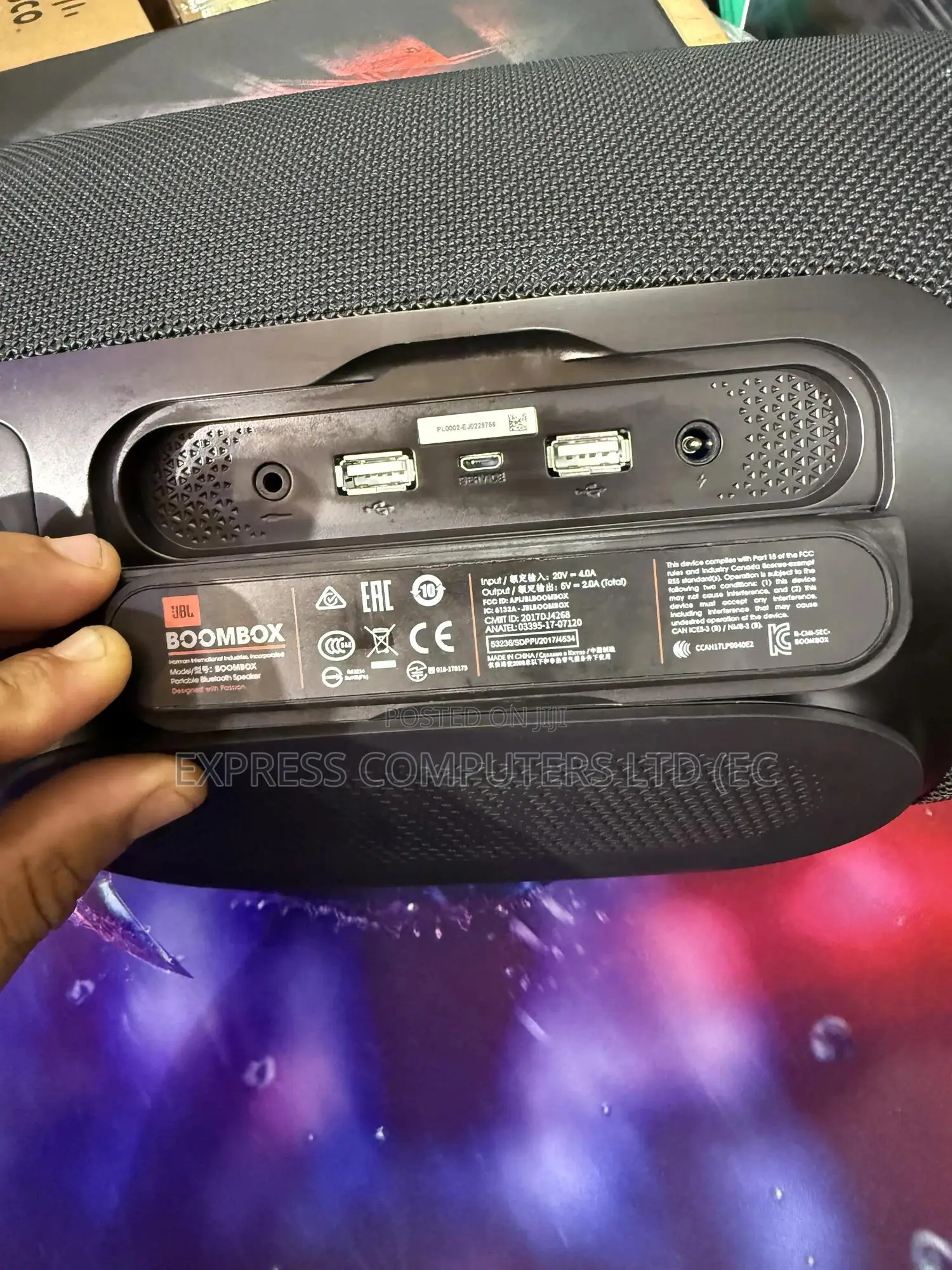 JBL Boombox Original Wireless Bluetooth Streaming Speaker,