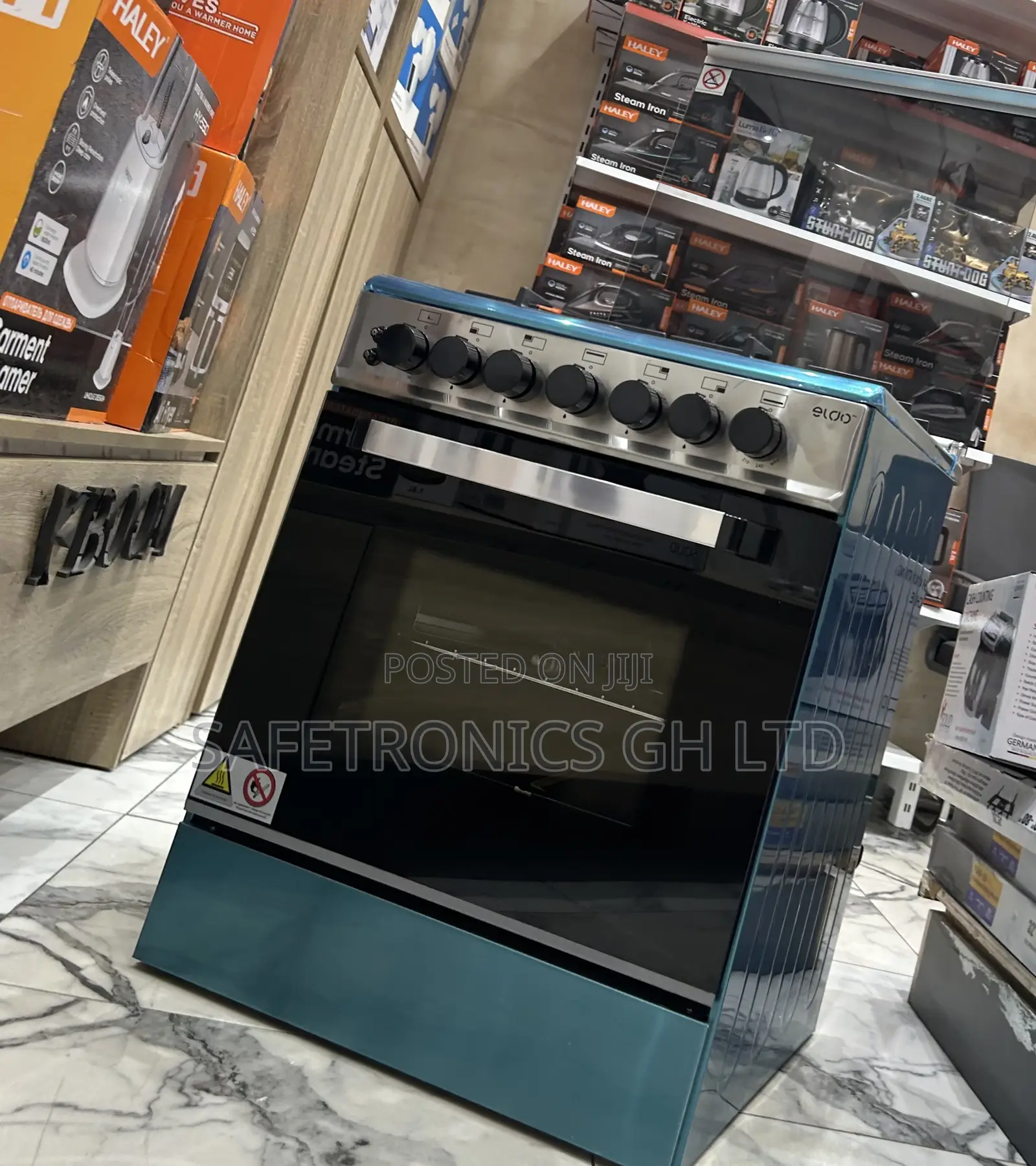 Super Fast Eldo 60x60 4 Gas Cooker Silver Cooker
