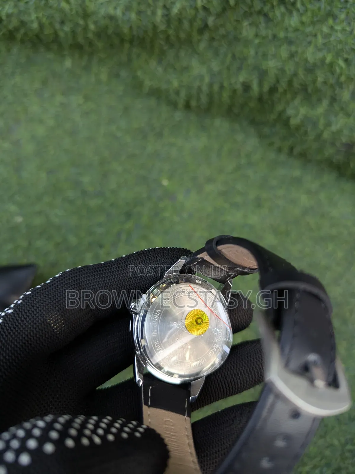 Forcast Sapphire Leather Watch