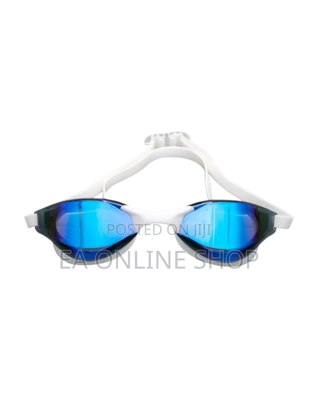 Glide Mirrored Antifog Professional Swimming Goggles.