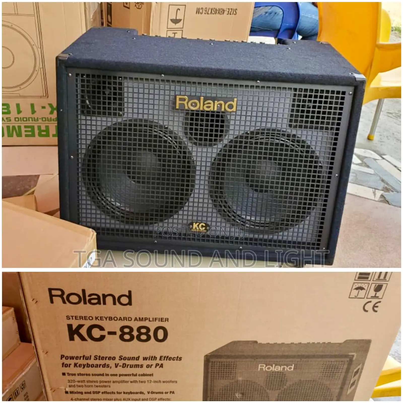 Roland Kc-880 - 320w 2x12" Keyboard Combo