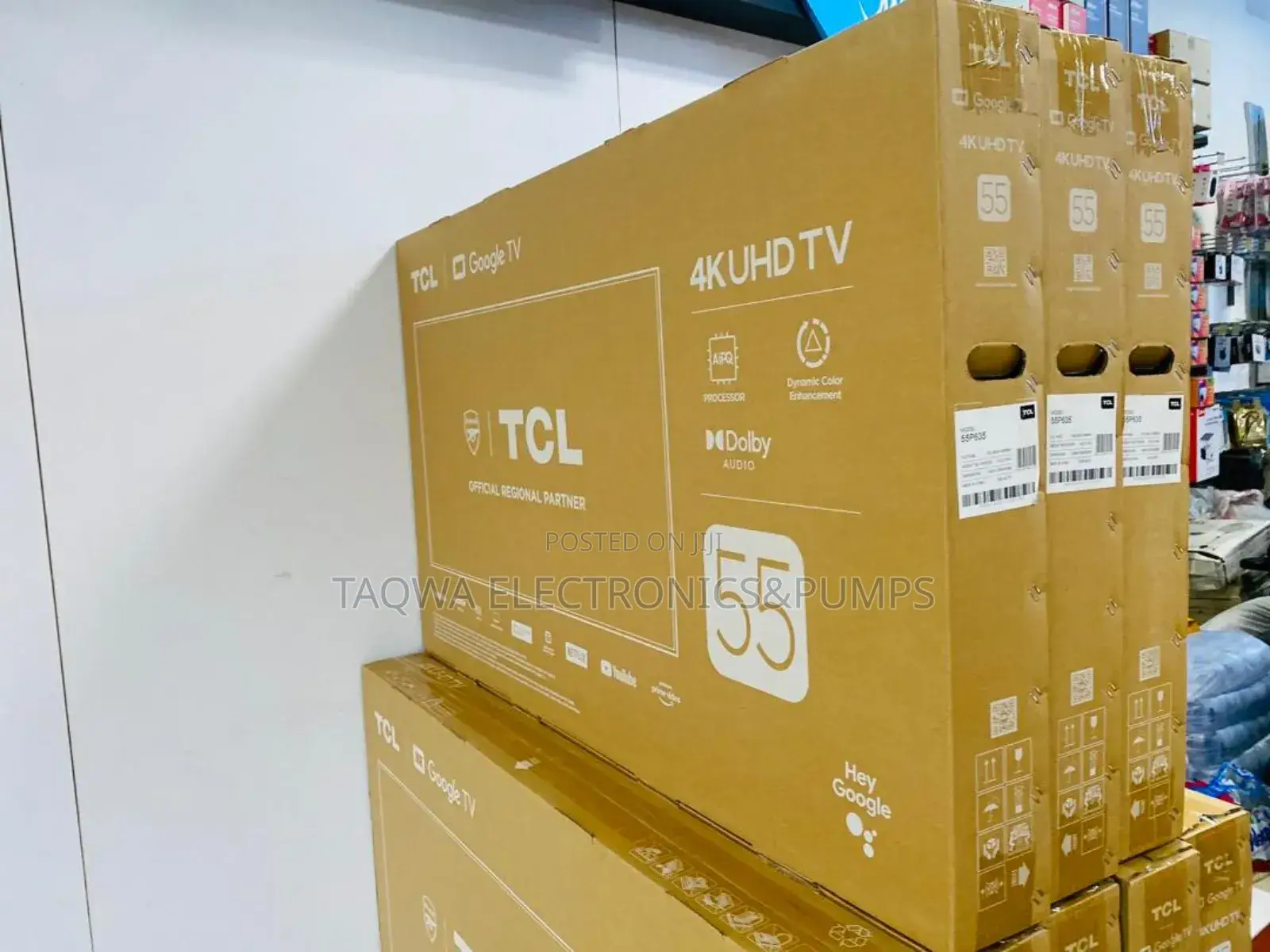 TCL 55 P635 Led Uhd 55"Smart Android Television