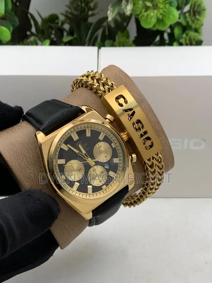 Casio Edifice Chronograph Watch With Bracelet