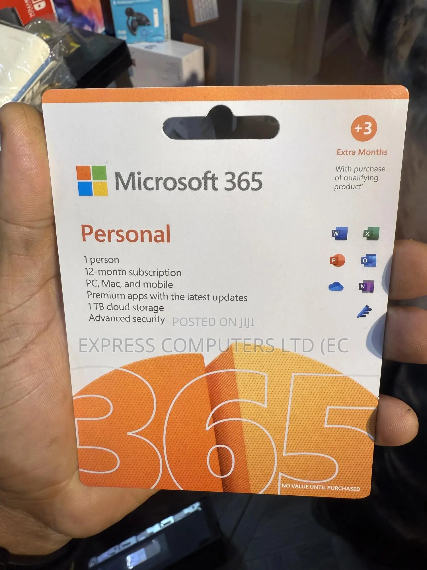 Microsoft 365 Personal, 12 Months Subscription Original With Keys