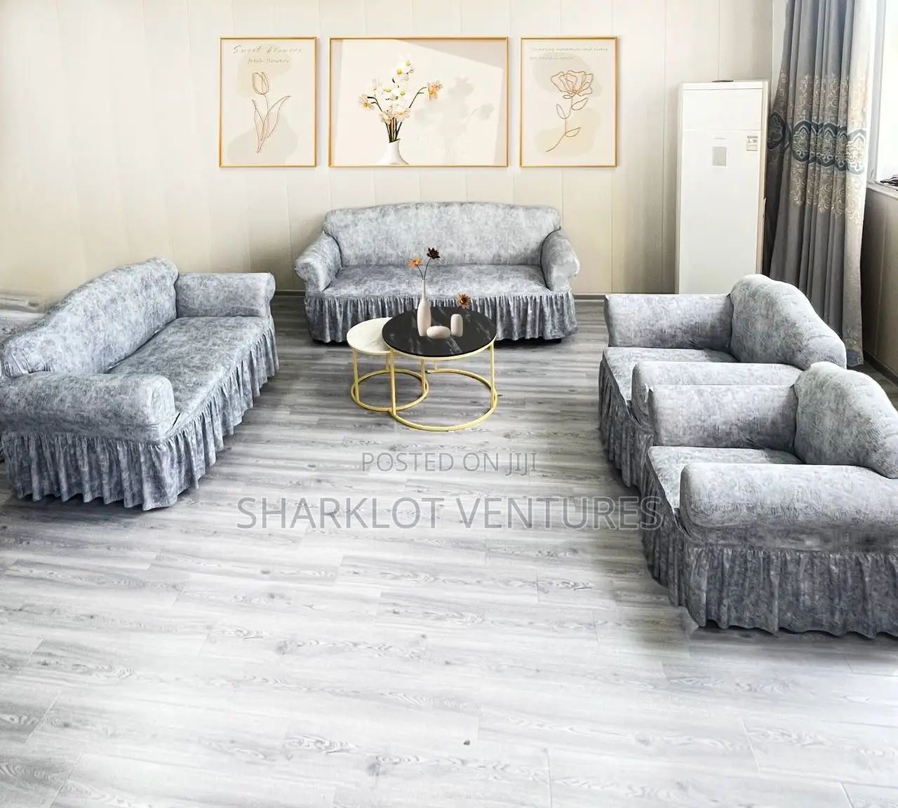 Leather Sofa Cover 4 PCS Set Waterproof