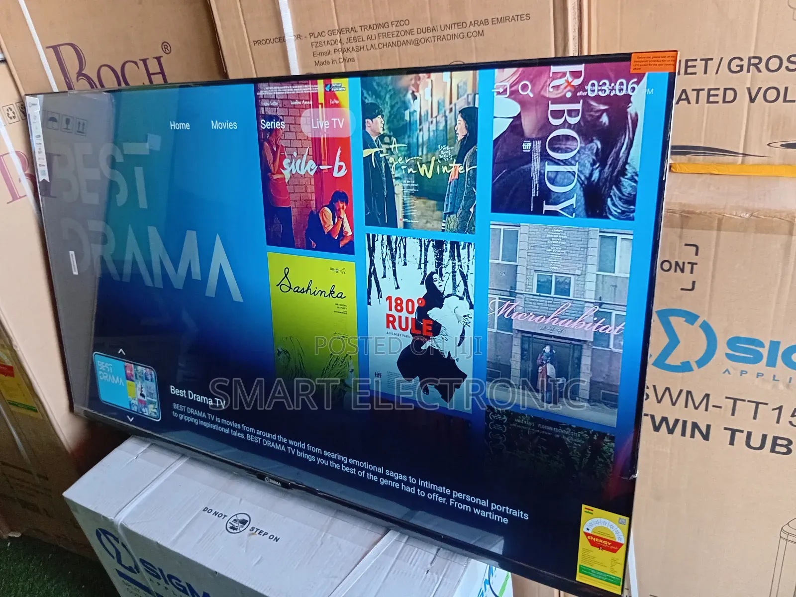 Upgrade Your Living Room With Sigma 55” Smart -Tv