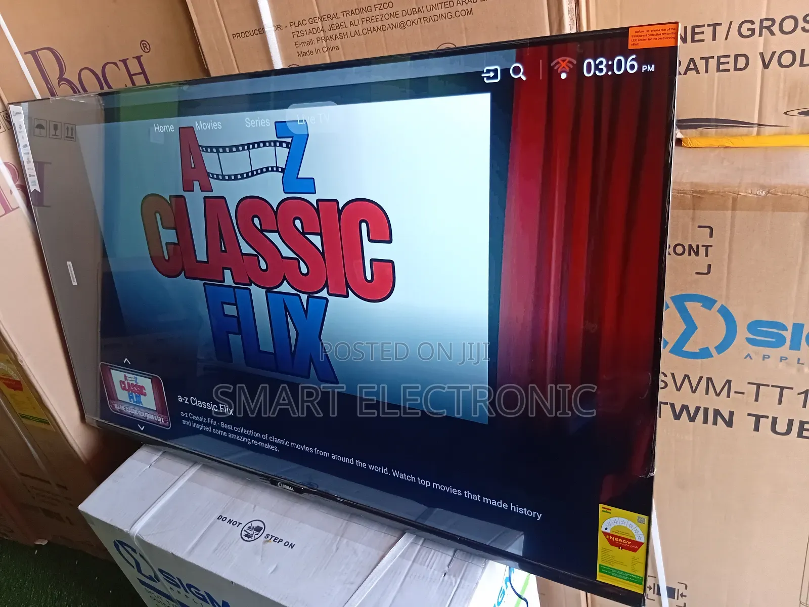 Upgrade Your Living Room With Sigma 55” Smart -Tv