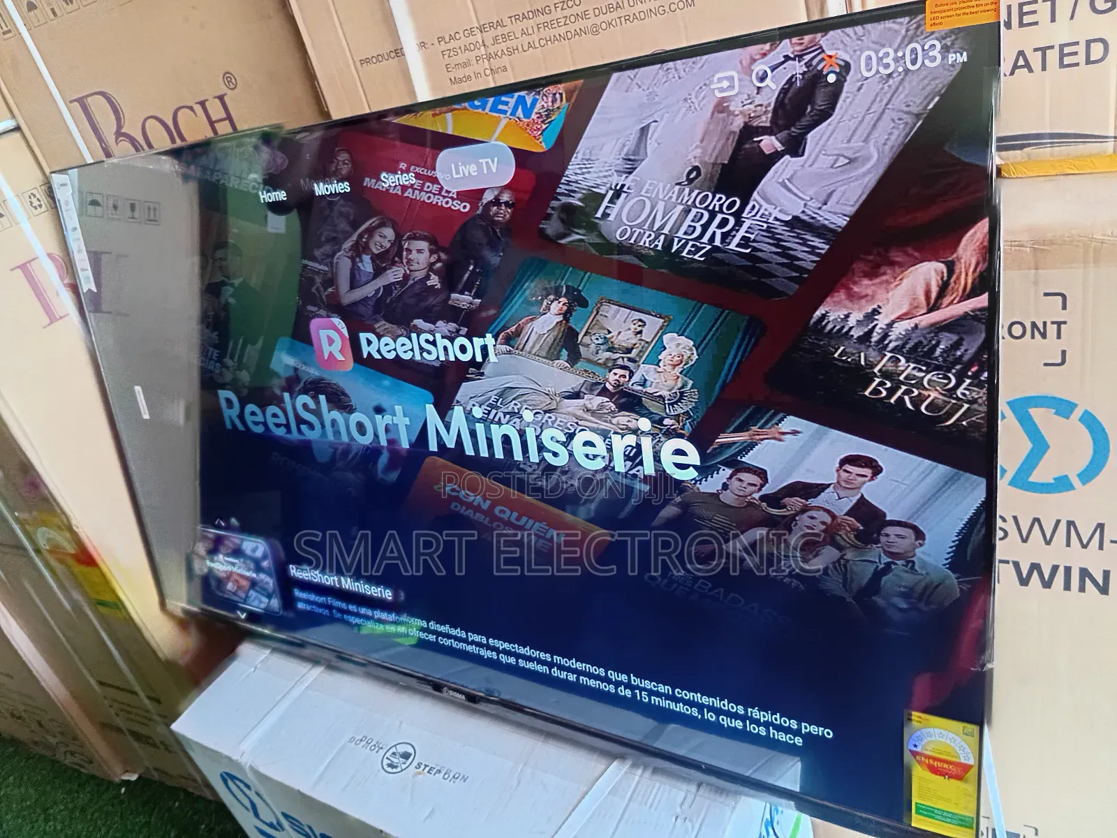 Sigma 55” Smart-Tv Big, Bold Beautiful