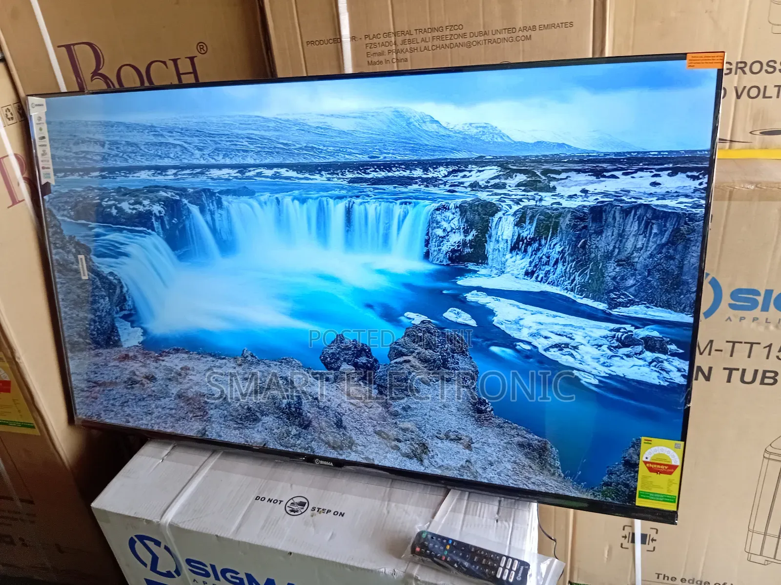Watch in Style With Sigma 55 Inches Smart-Tv