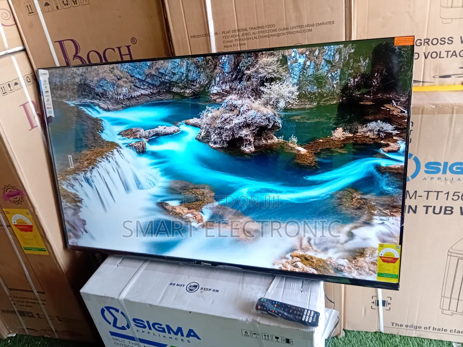 Watch in Style With Sigma 55 Inches Smart-Tv