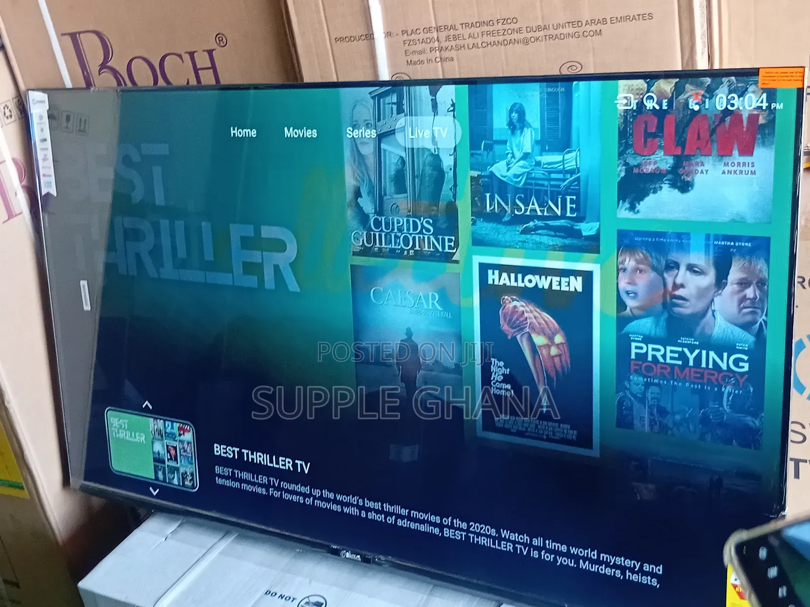 Sigma Smart Tv 55 Inches – Sleek, Smart Affordable!