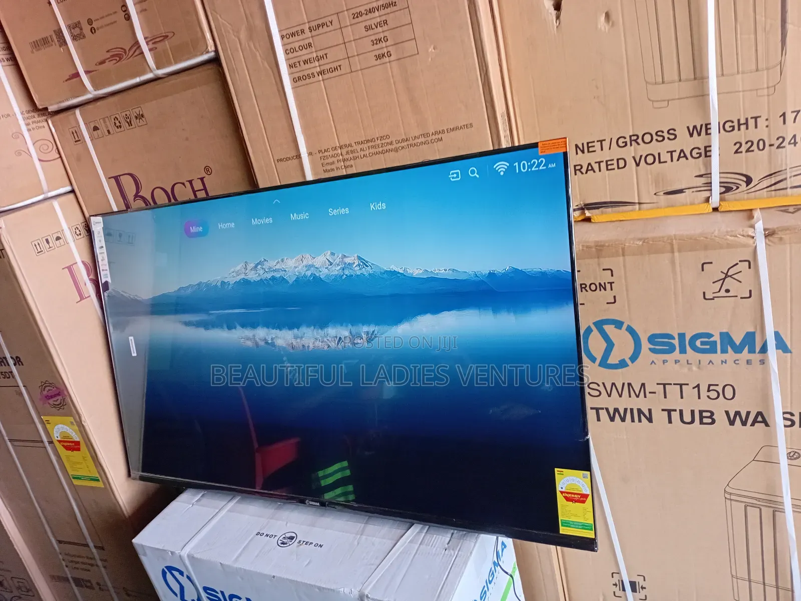 Stunning 55-Inch Smart Television With Crystal-Clear Built-in Wi-Fi