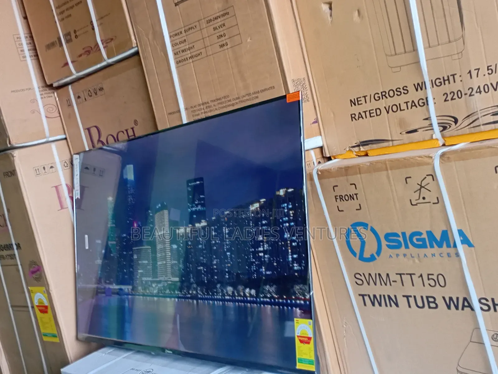 Smart Led Tv With Fast Wi-Fi and Pre-Installed Entertainment App
Sigma