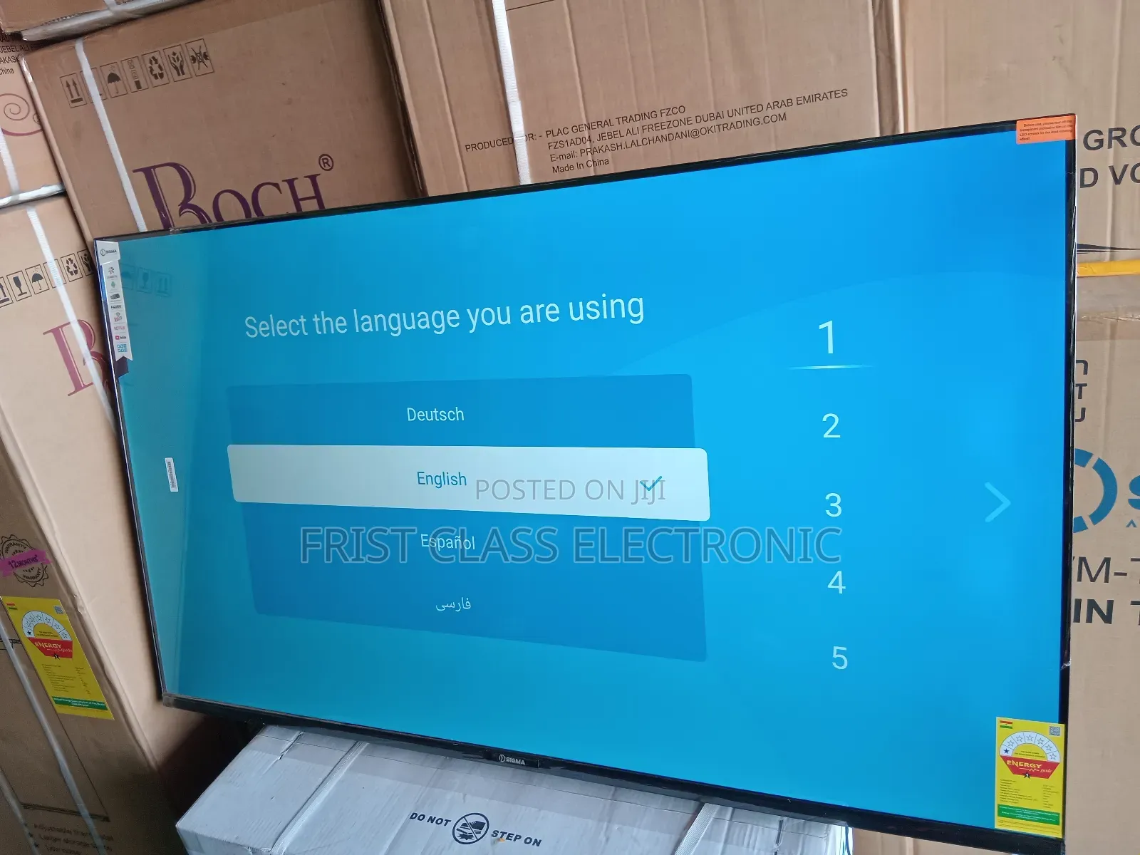 Sigma 55 Inch Smart Tv – Wi-Fi, Hdmi, Netflix Youtube