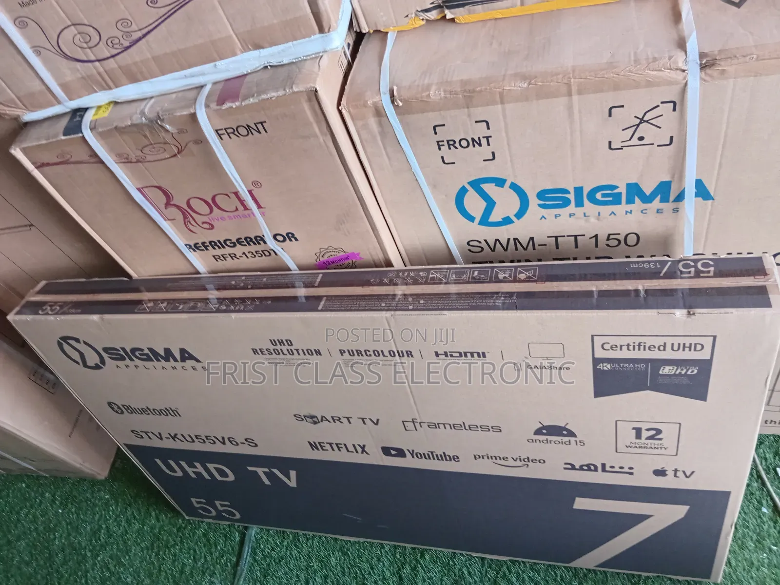 Sigma 55 Inch Uhd Smart Tv – Feel the Difference
