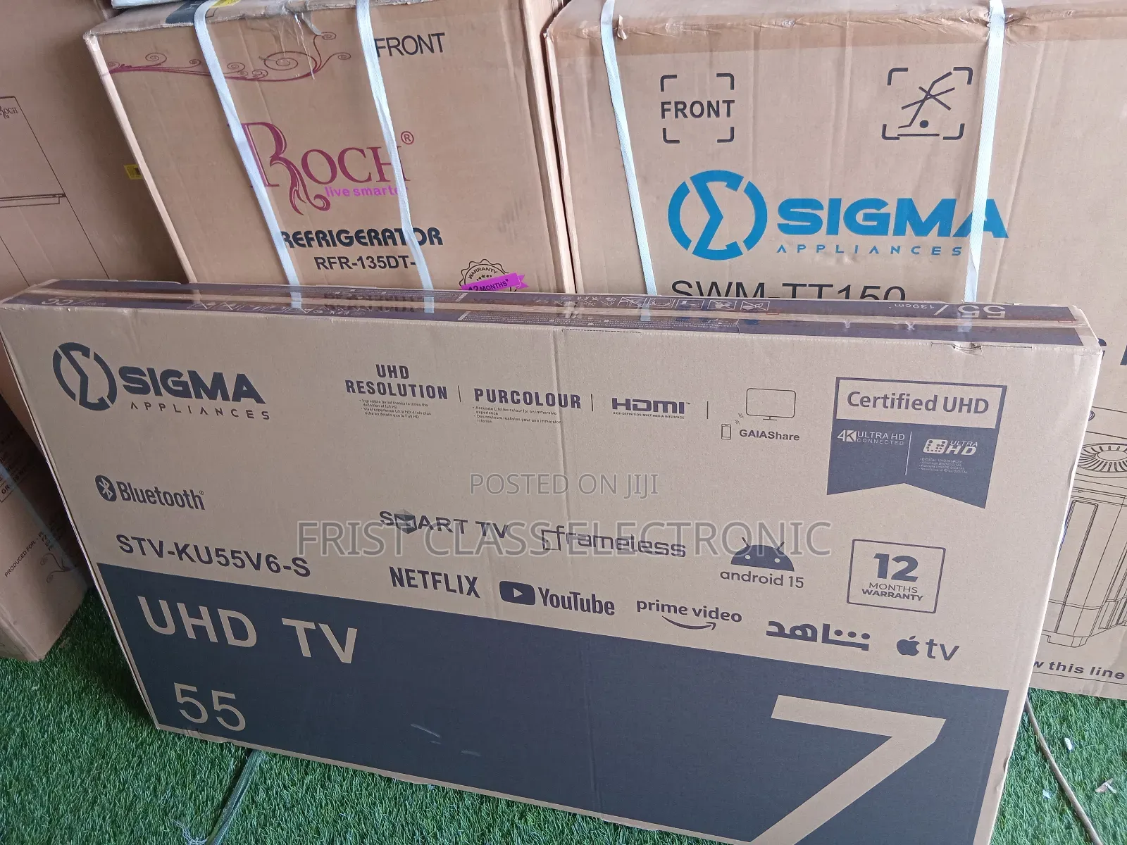 Sigma 55 Inch Uhd Smart Tv – Feel the Difference