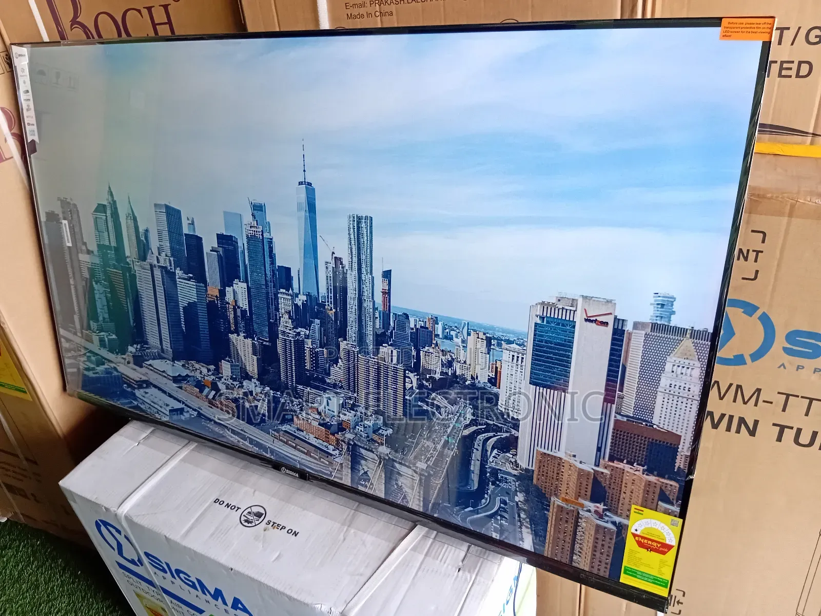 Transform Your Space With Sigma 55” Smart -tv