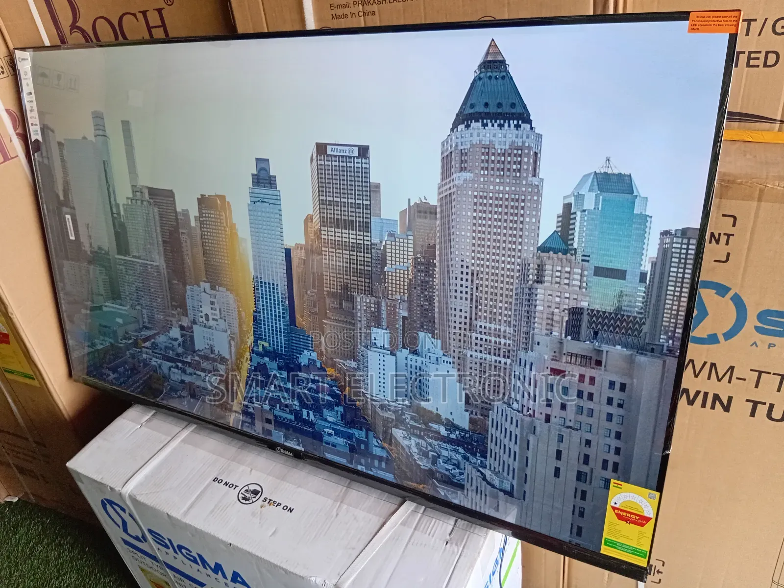 Transform Your Space With Sigma 55” Smart -tv