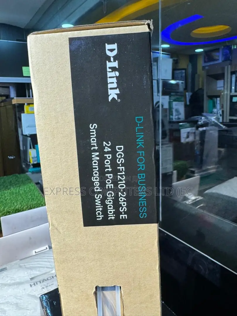D-Link DGS-F1210-26ps-E,24 Port Poe Gigabit Smart Managed Switch