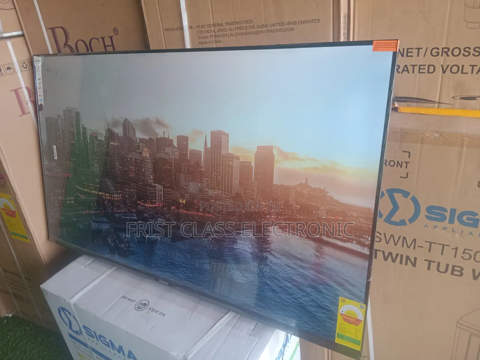 Sigma 55 Inches Smart Led Tv – Crystal Visual Perfection