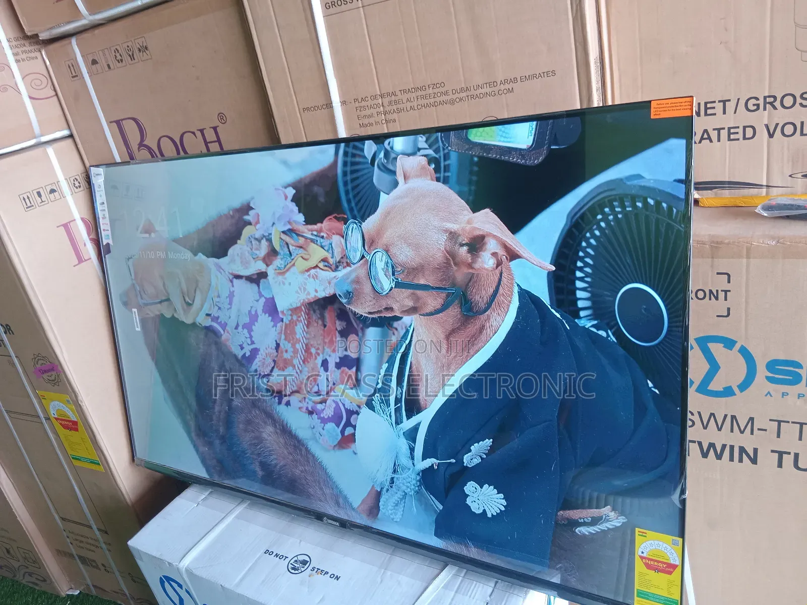 Sigma 55 Inches Smart Display – Bright Screen, Deep Sound