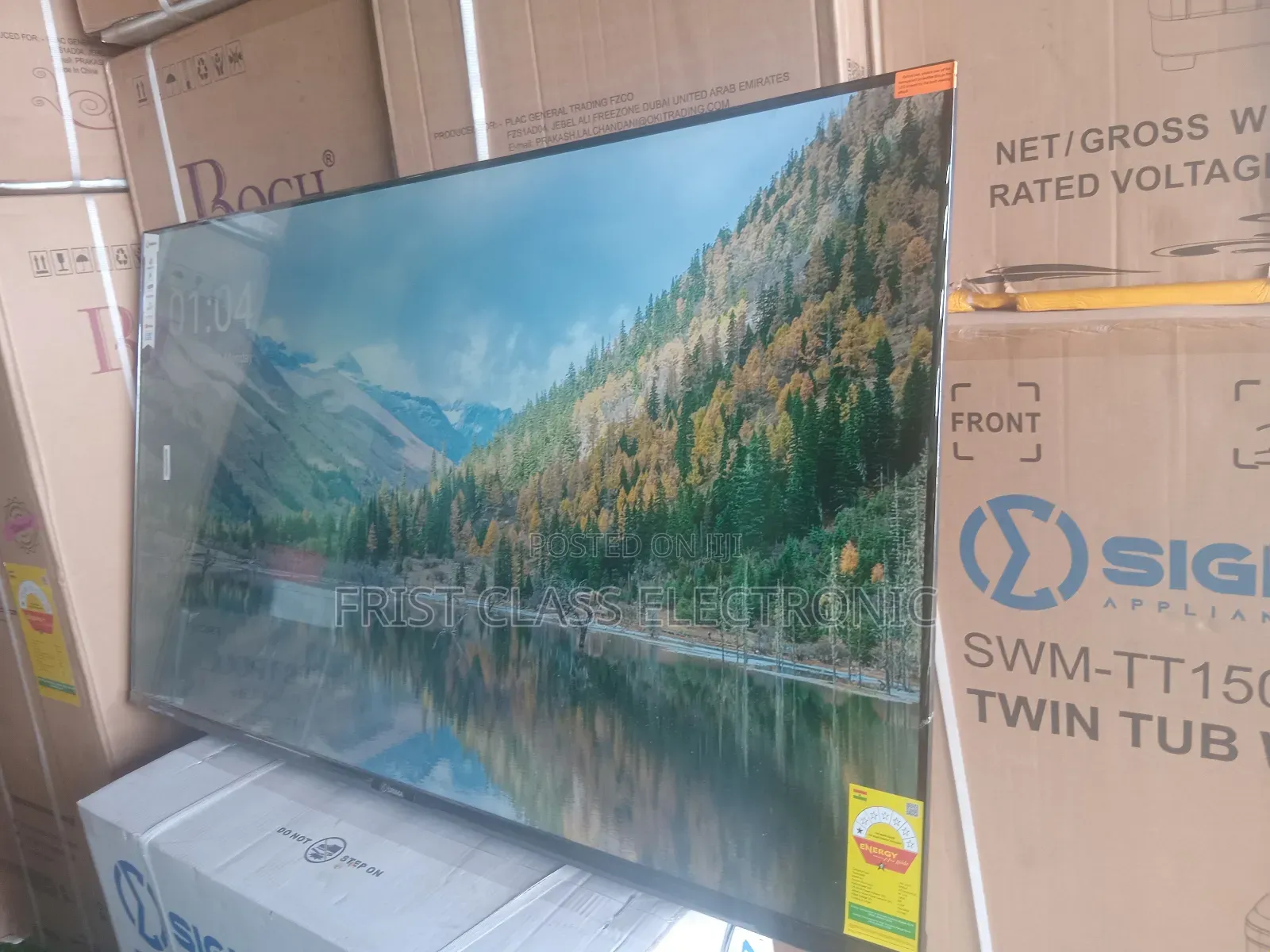 Sigma 55 Inches Smart Television – Internet Apps Ready