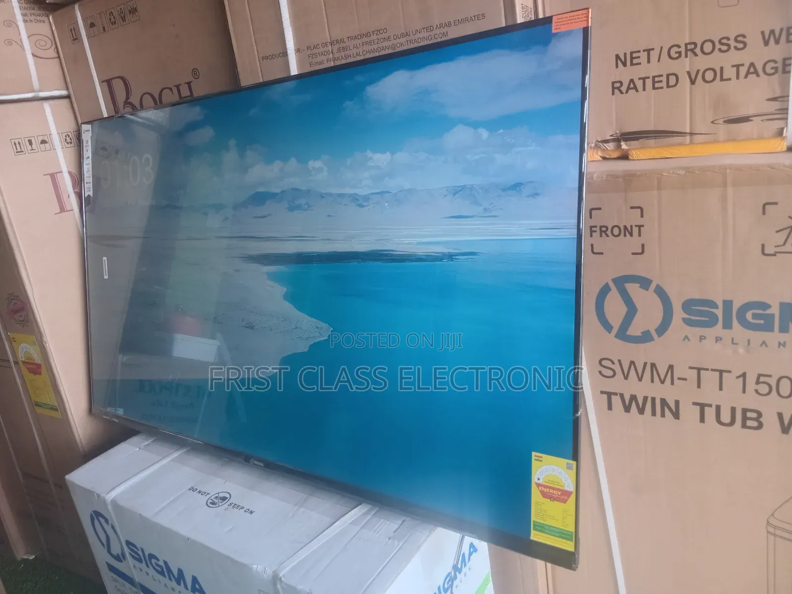 Sigma 55 Inch Smart Tv – Enjoy Hd Streaming With Ease
