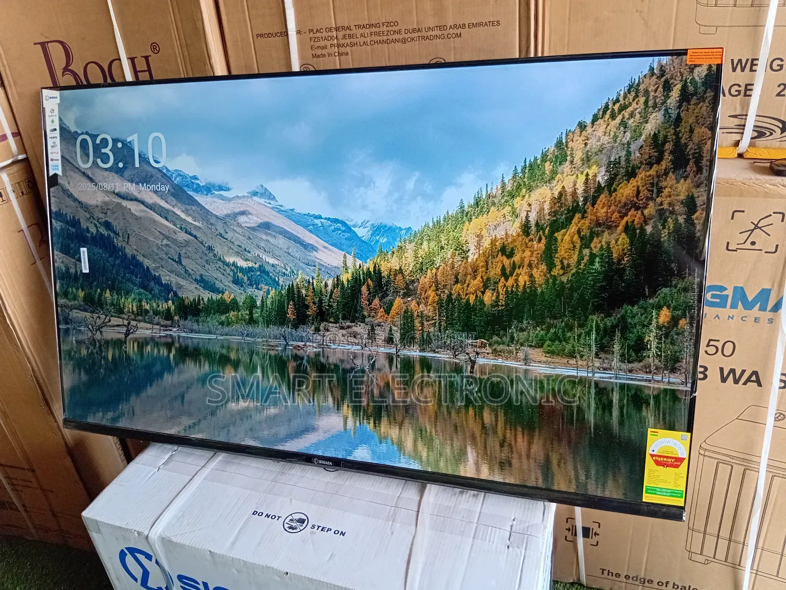 Sigma 55” Smart -Tv Big and Bright