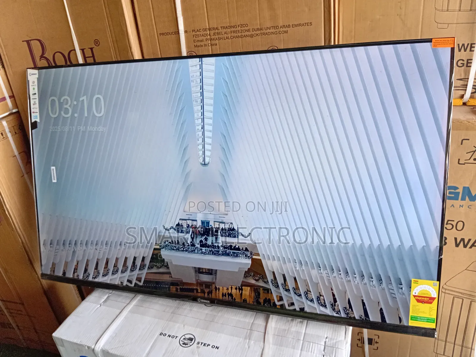 Sigma 55” Smart -Tv Big and Bright