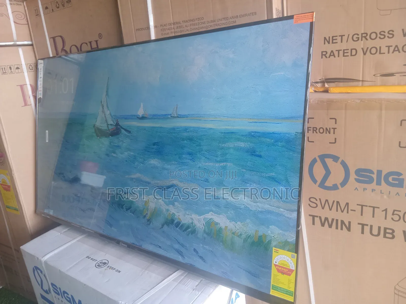 Sigma 55 Inch Android Smart – Perfect for Your Living Room