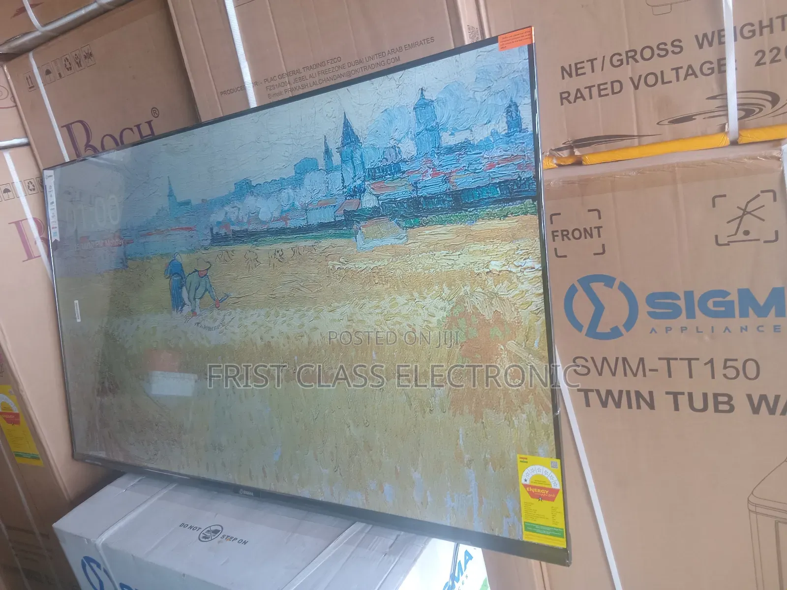 Sigma 55 Inches Smart Led – Slim, Sharp Smart