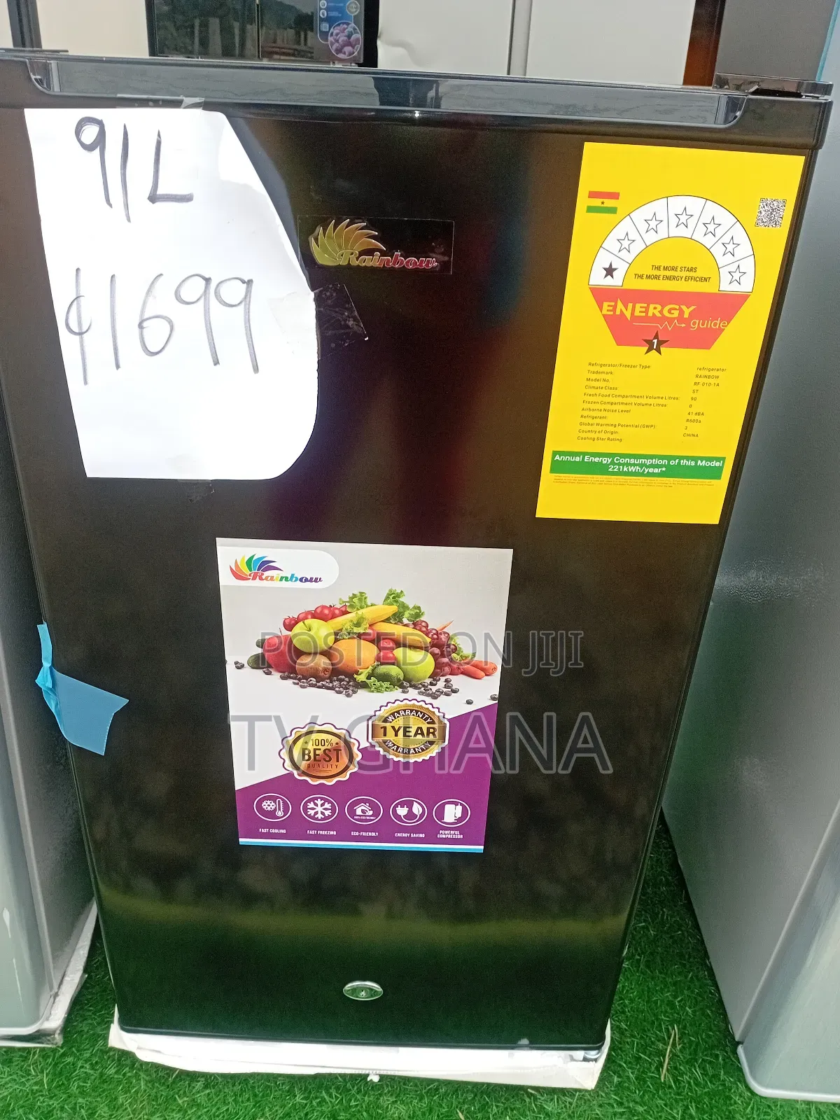 Modern 91l Top Freezer Fridge – Efficient Cooling, Sleek Design!