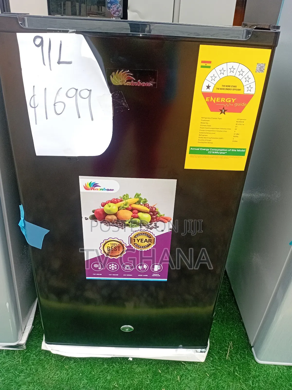 Modern 91l Top Freezer Fridge – Efficient Cooling, Sleek Design!