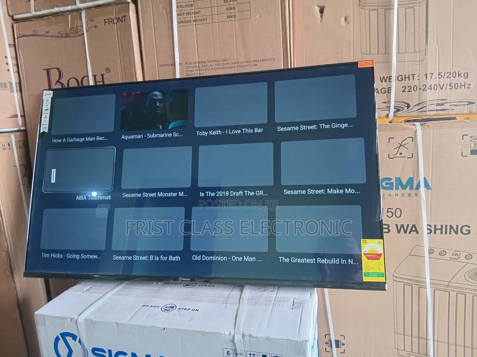 Sigma 55 Inch Smart Led – Clear Vision Every Time