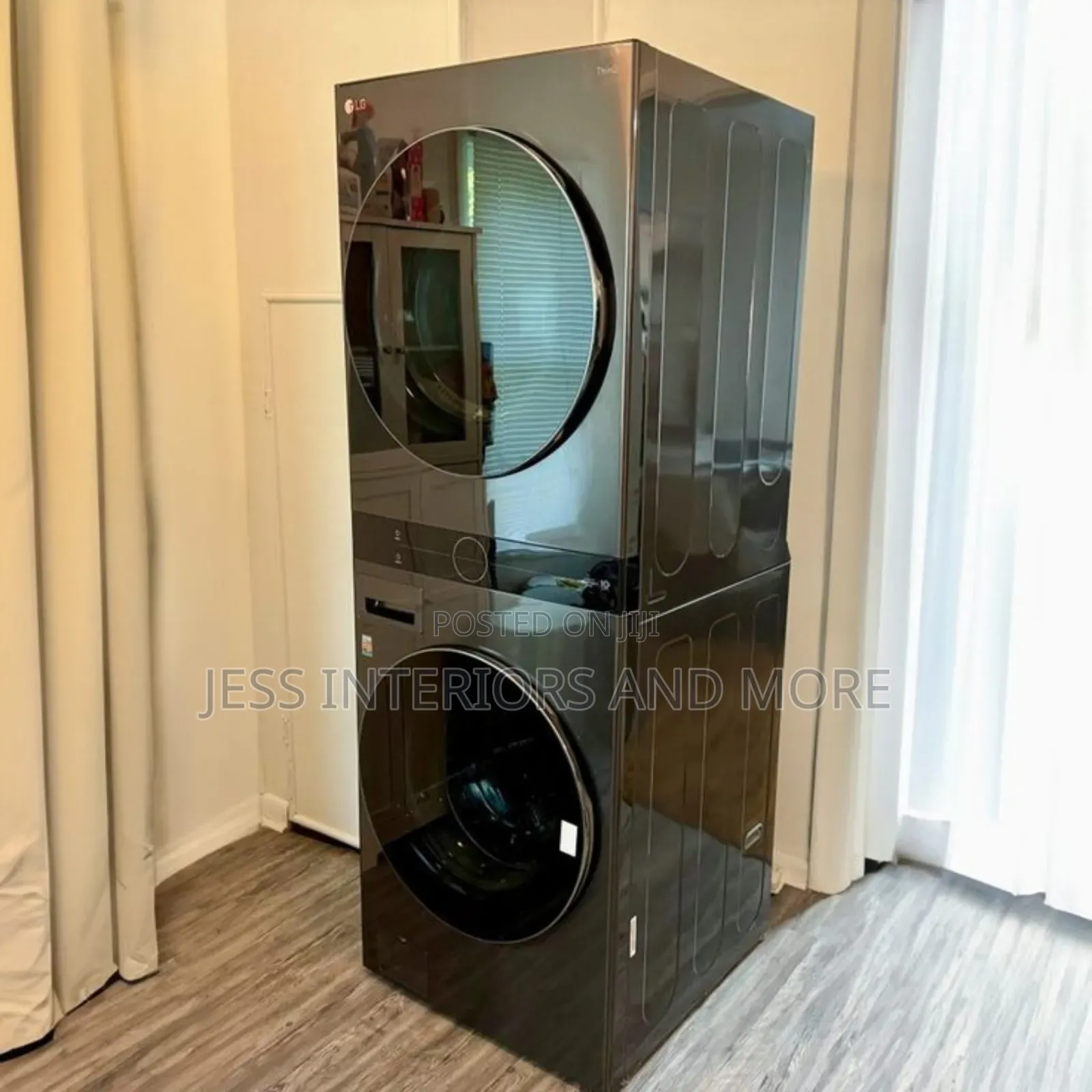 Lg 13/10kg Al Wash Tower Single Unit 13kg Washer Capacity 10kg Dryer