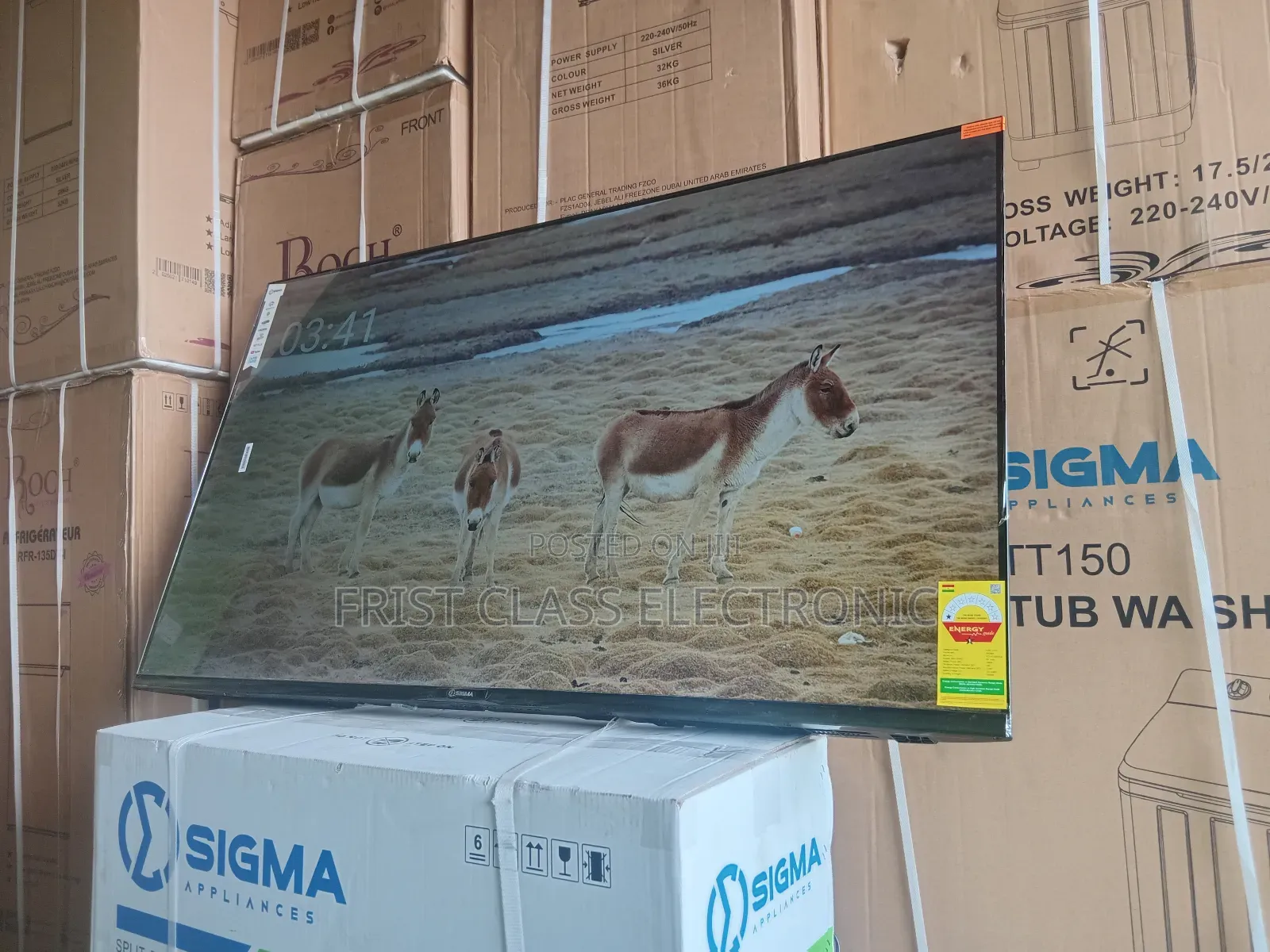 Sigma 55 Inch Smart Led – Watch, Stream Enjoy