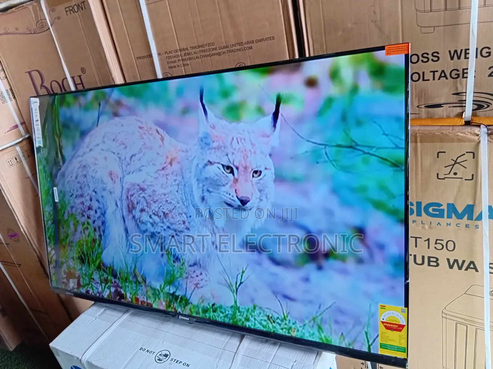 Sigma 55” Smart Tv – Real Clarity and Style