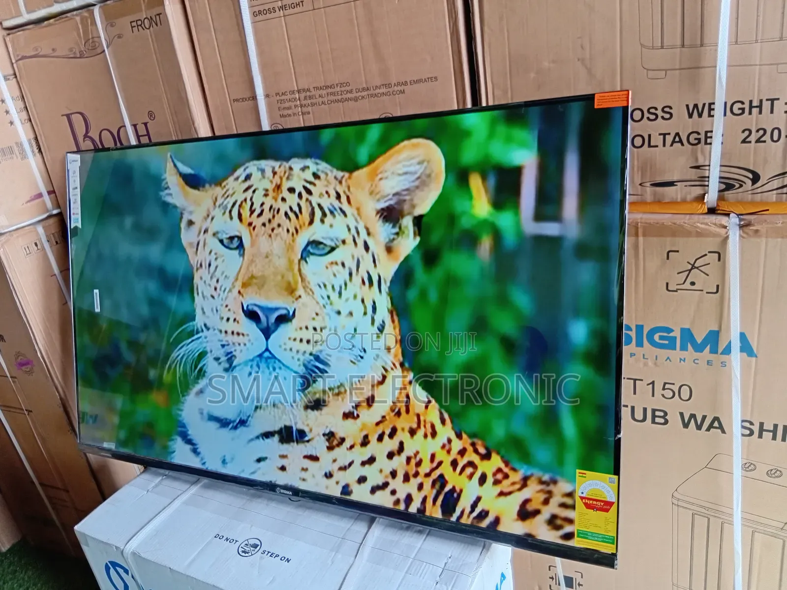 Sigma 55” Smart Tv – Real Clarity and Style
