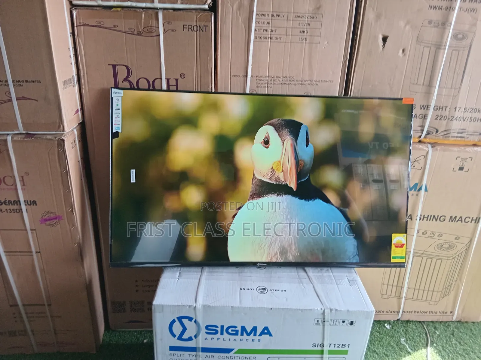 Sigma 55 Inches Smart Led – Clear Display, Clear Sound