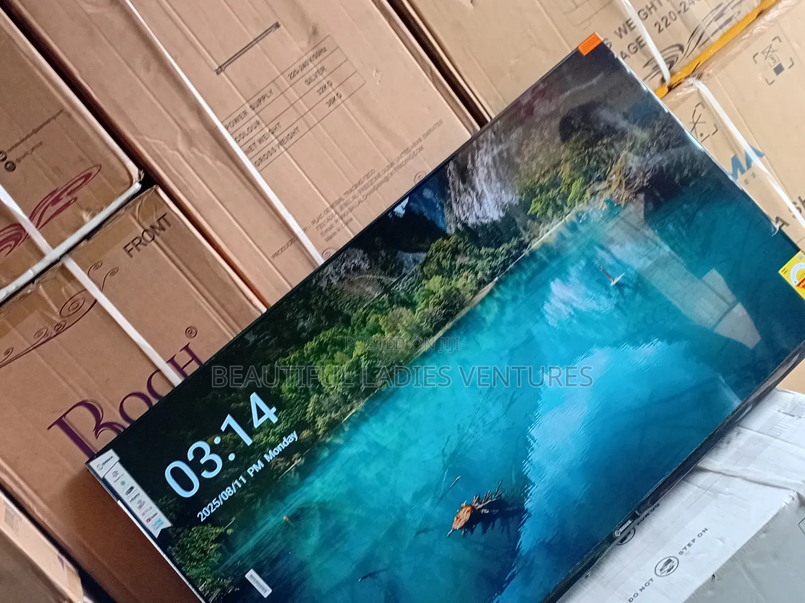 Immersive 55-Inch Smart Flat Screen Ideal for Movies, Sports, Gaming