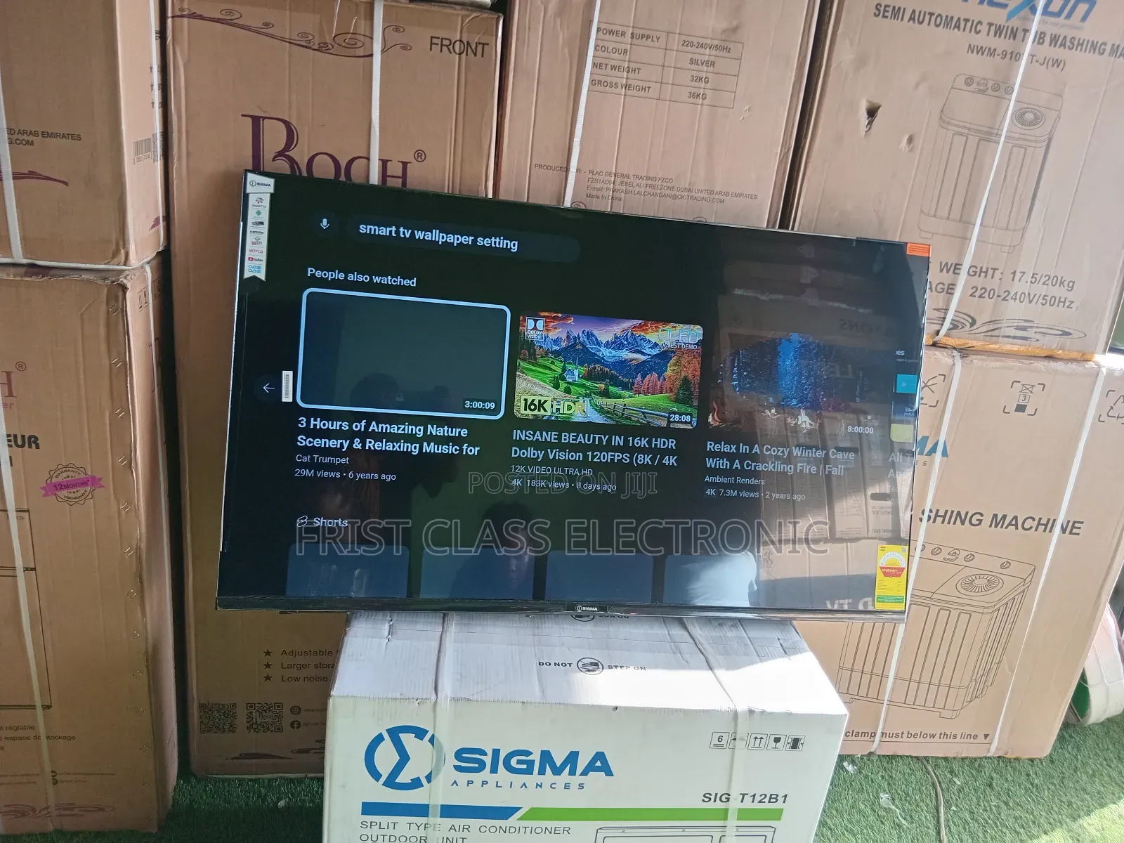 Sigma 55 Inch Smart Android – Built for Every Family