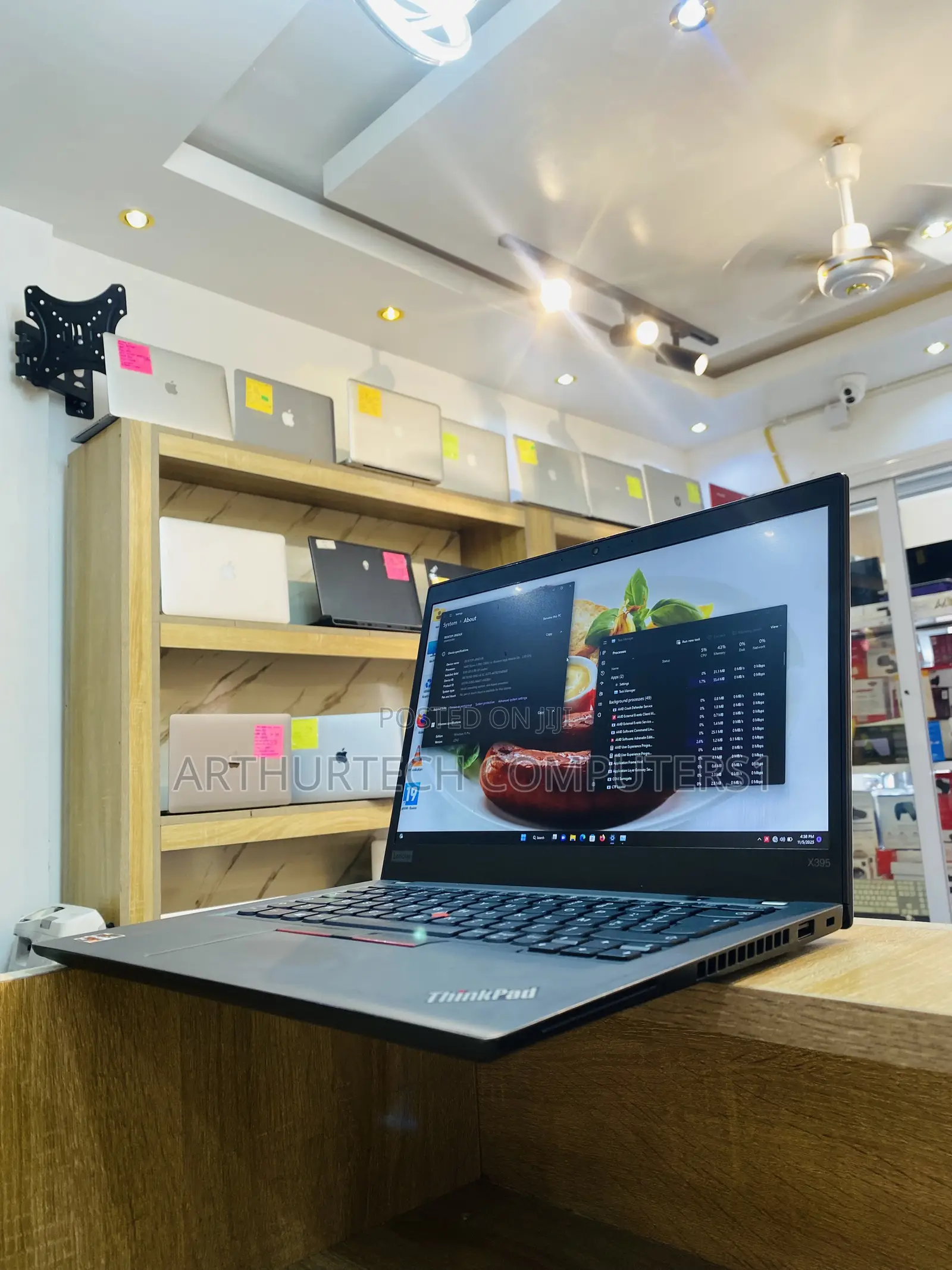 Laptop Lenovo ThinkPad x395 8GB AMD Ryzen 3 SSD 1T