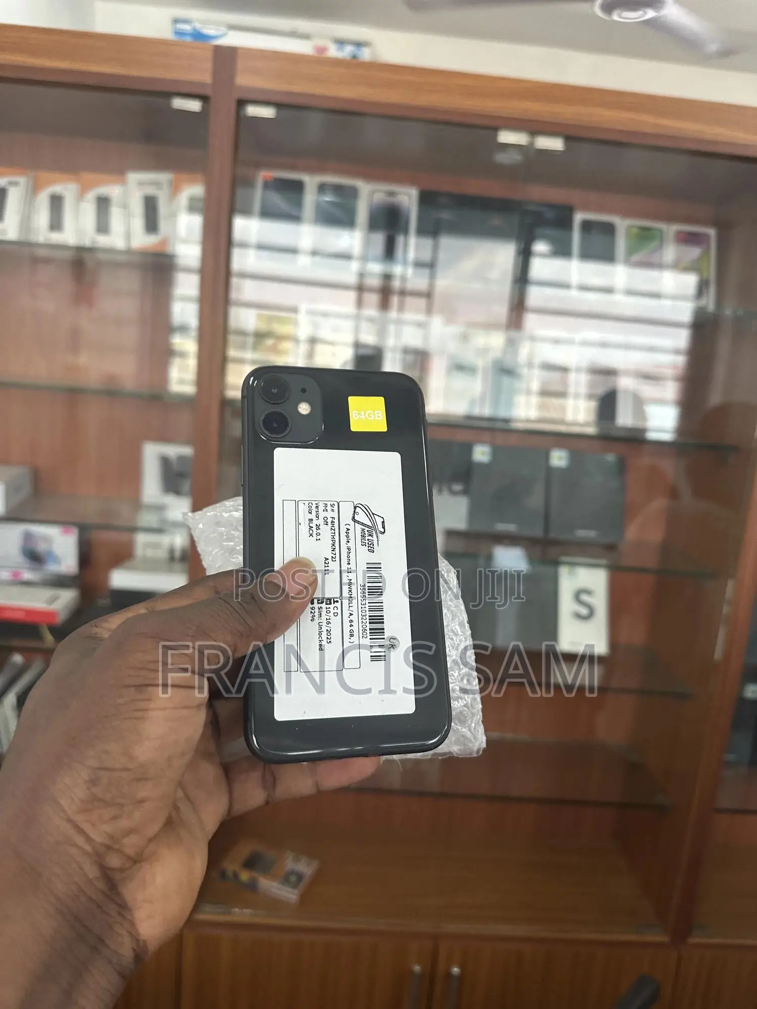 Apple iPhone 11 64 GB Black