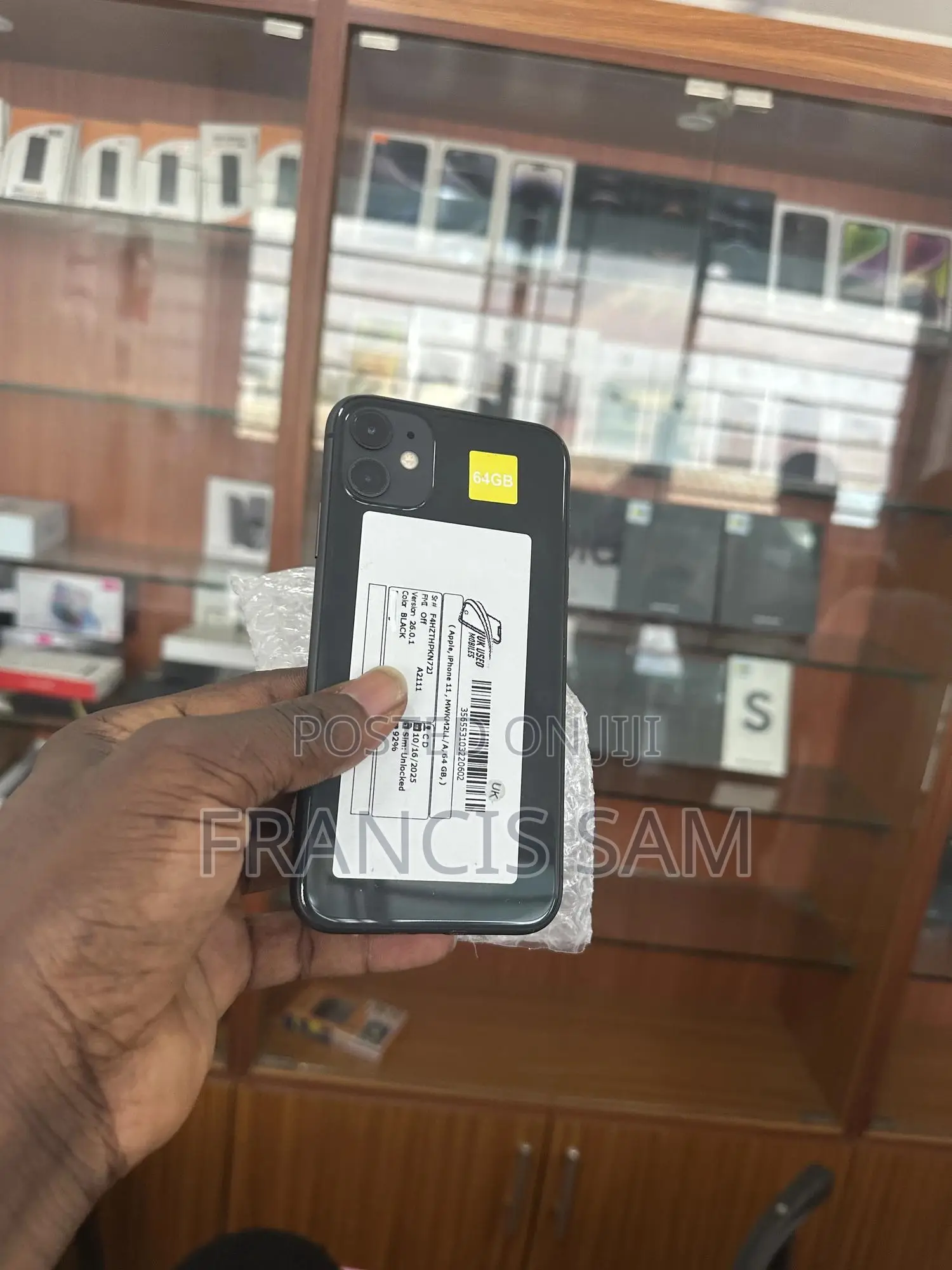 Apple iPhone 11 64 GB Black